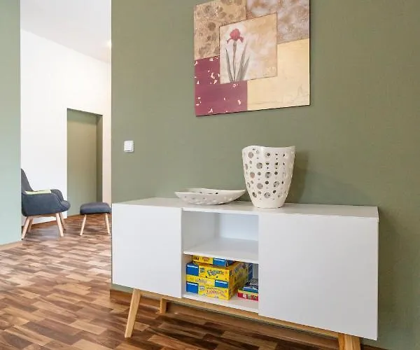 アパート Wr Gruene In Der Alten Apotheke ヴェルニゲローデ